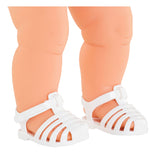Corolle Sandalen Puppenzubehör weiß 36cm Mon Grand Poupon.