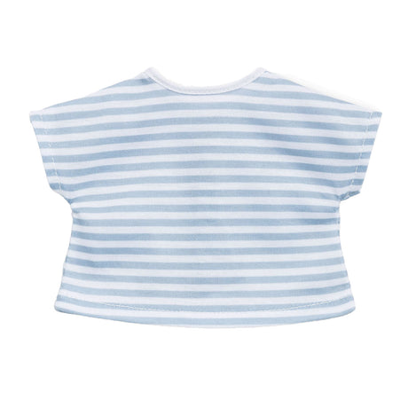 Corolle Ma Clothing gestreiftes T-Shirt – Grau 36 cm