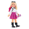 Corolle Mädchen-Puppenkleidung für englische Studenten – Modeaccessoires-Set 28 cm.