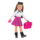 Corolle girls - engelse student poppenkleren