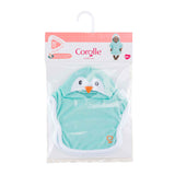 Corolle Badeumhang für Babypuppe – Pinguin, 30 cm