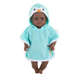 Corolle Badeumhang für Babypuppe – Pinguin, 30 cm