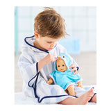 Corolle Badeumhang für Babypuppe – Pinguin, 30 cm