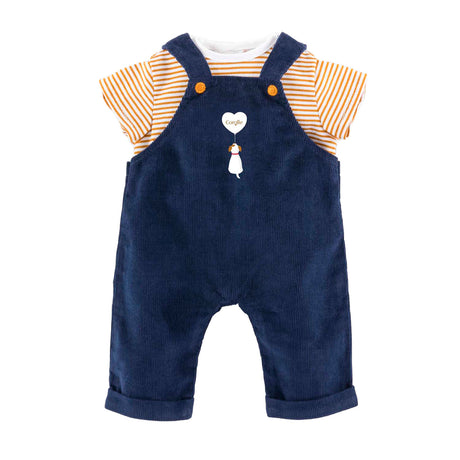 Corolle-T-Shirt und marineblauer Overall, 30 cm