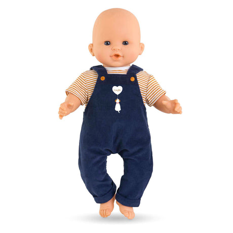 Corolle-T-Shirt und marineblauer Overall, 36 cm