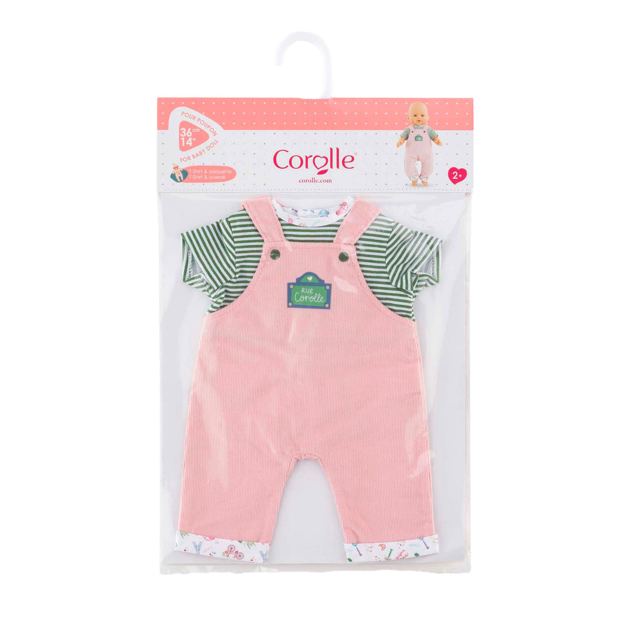 Corolle T-Shirt und Overall für Babypuppe, 36 cm
