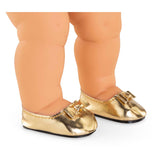 Corolle goldene Ballerinas für Babypuppen, 36 cm