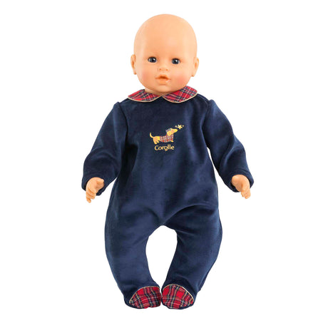 Corolle Puppenpyjama – Marineblau – Puppenkleidung 42 cm.