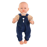 Corolle-T-Shirt und marineblauer Overall für Babypuppe, 42 cm