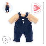 Corolle-T-Shirt und marineblauer Overall für Babypuppe, 42 cm