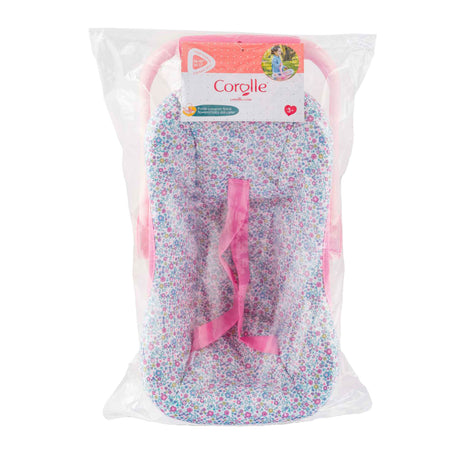 Corolle Dolls Babytrage Blumen Babypuppe 36cm rosa Spielzeug.