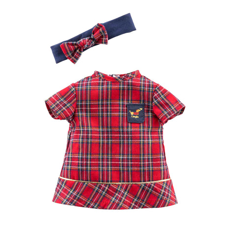 Corolle Feiertagskleid und Stirnband für Babypuppe, 36 cm
