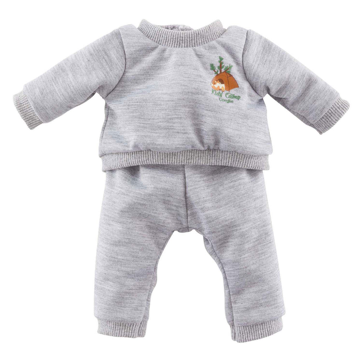 Corolle grijs joggingpak kleine ontdekker - 30cm