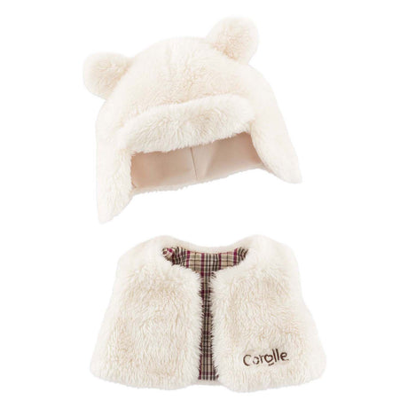 Corolle Puppen-Winterset 36 cm – Wendeweste und Bärenfell.