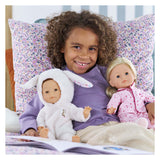 Corolle ma poppenpyjama konijn - met oortjes - 36cm