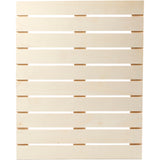Creativ Company Wanddekoration, Größe 40x50,2 cm, Stärke 1,1 cm, 1 Stück