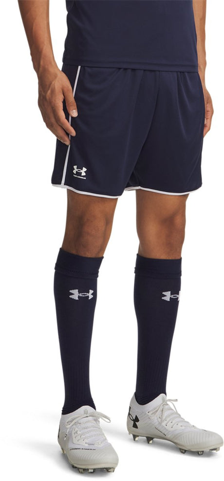 Under Armour Herren-Sporthose „UA M Challenger Train Short-Blu“ – Midnight Navy – Weiß