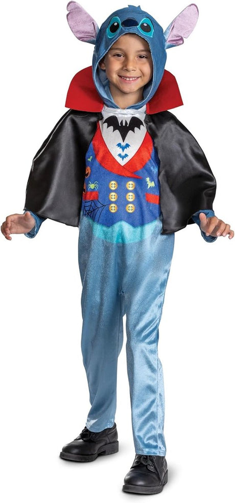 Disguise Disney Lilo Stitch klassisches Vampirkostüm blau 5-6 Jahre