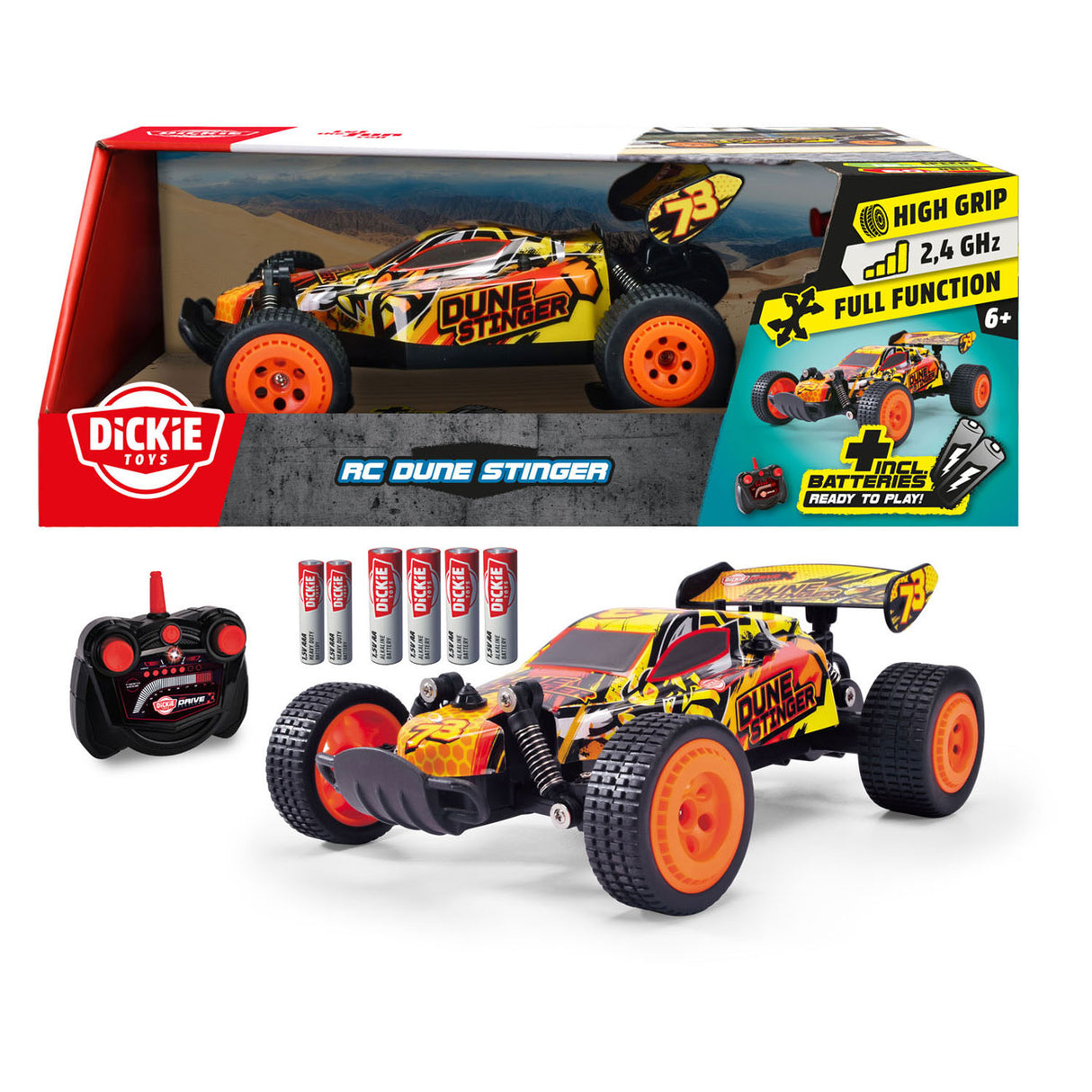 Dickie RC lagrar Auto Dune Stinger RTR