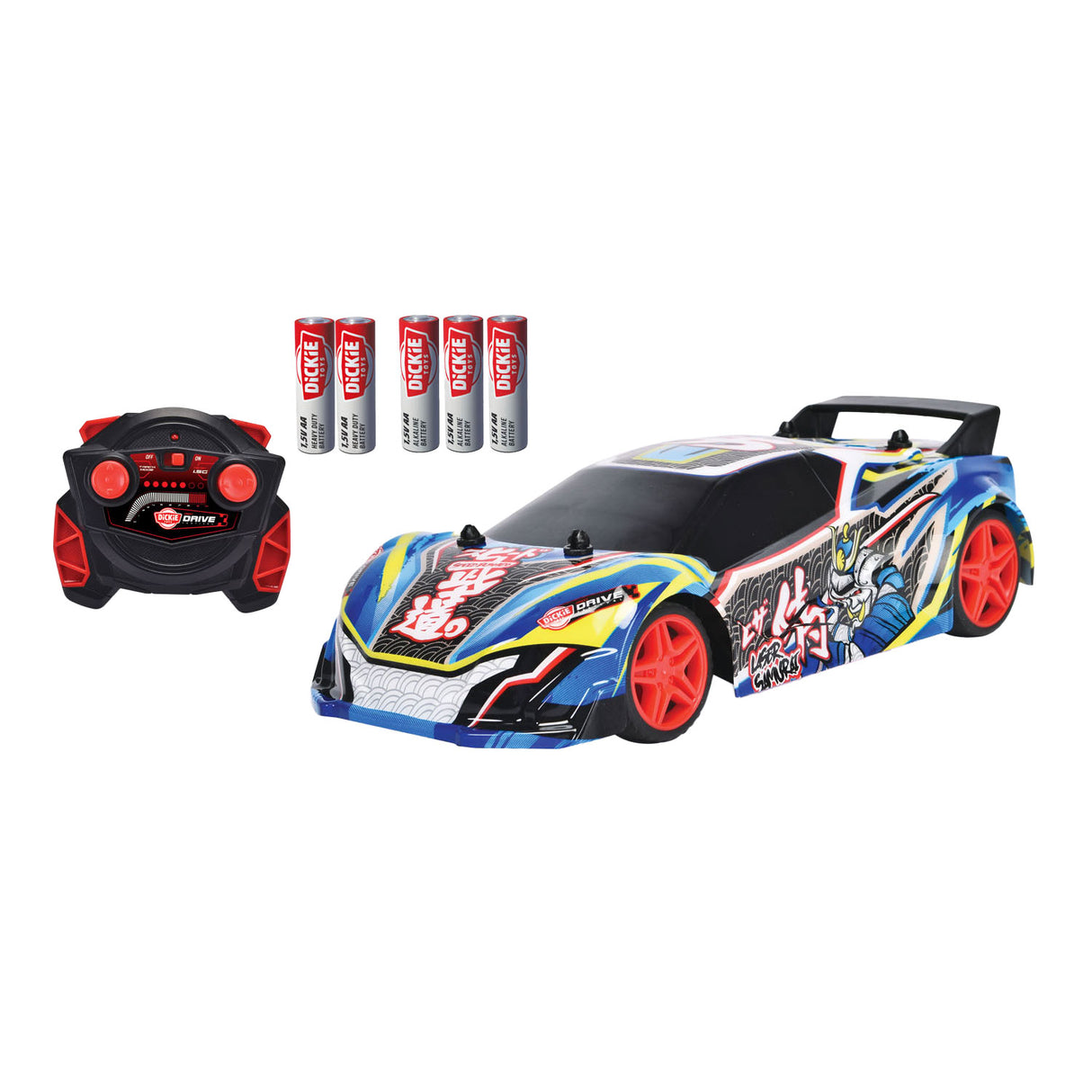 Dickie RC Lenkbar Auto Laser Samurai RTR