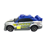 Dickie Police Car Grey con luz y sonido