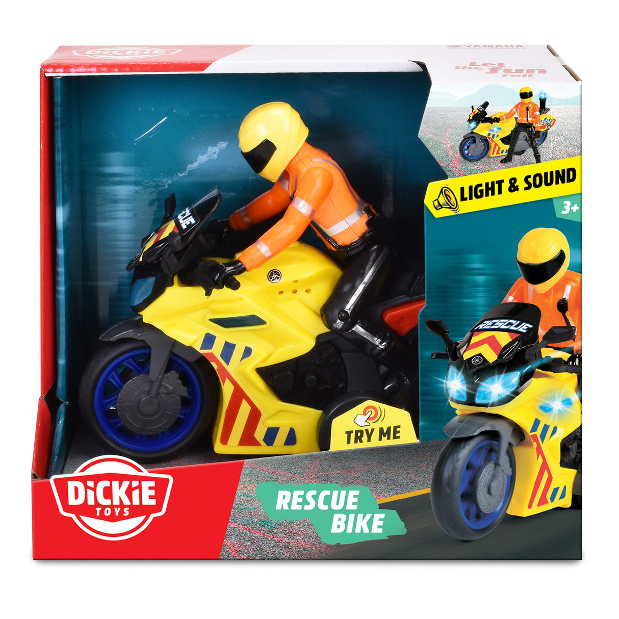 Motor de rescate de fricción de Dickie con luz y sonido