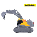 Dickie Volvo a suivi l'excavatrice de l'excavateur