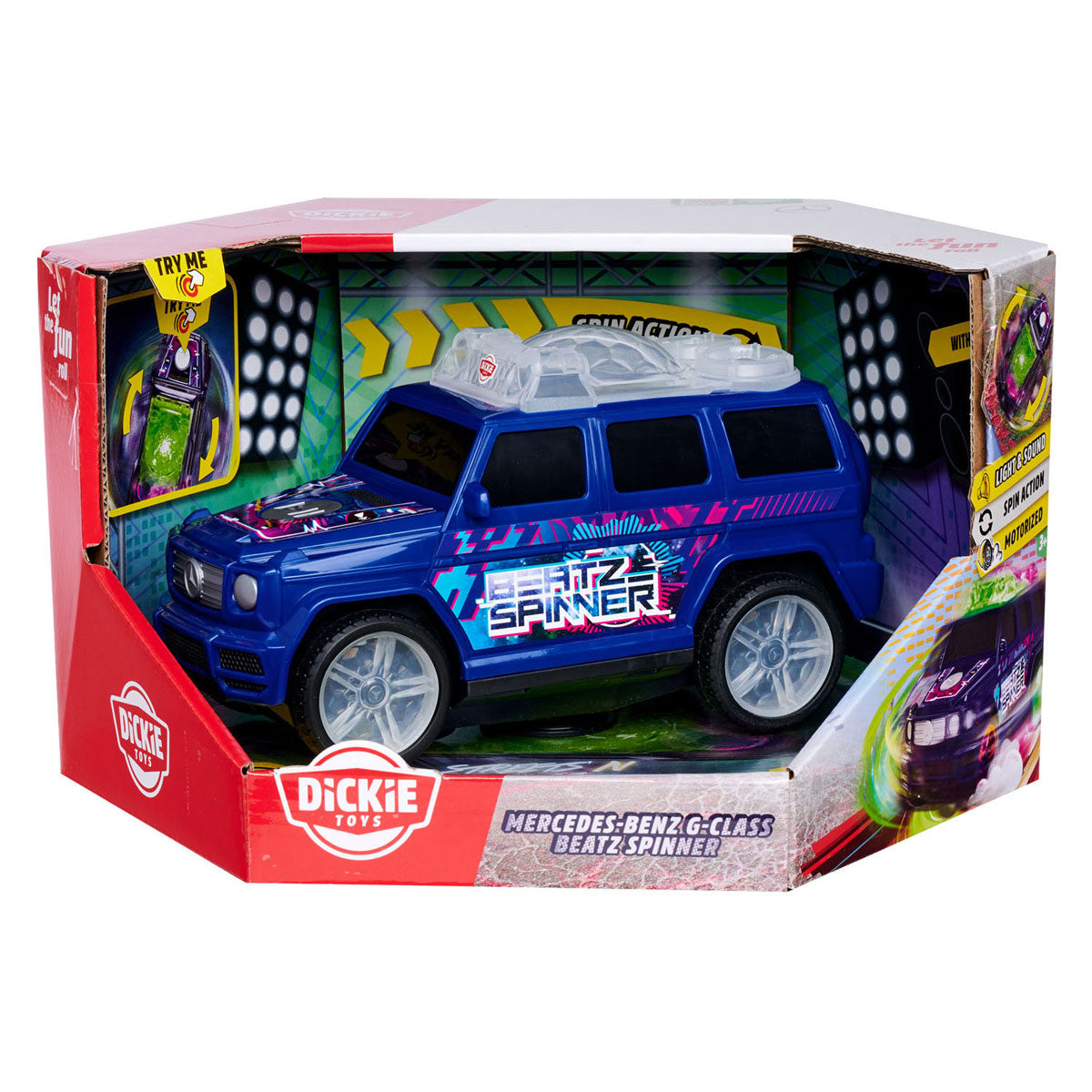 Dickie Mercedes-Benz G-Class Beat Spinner Car