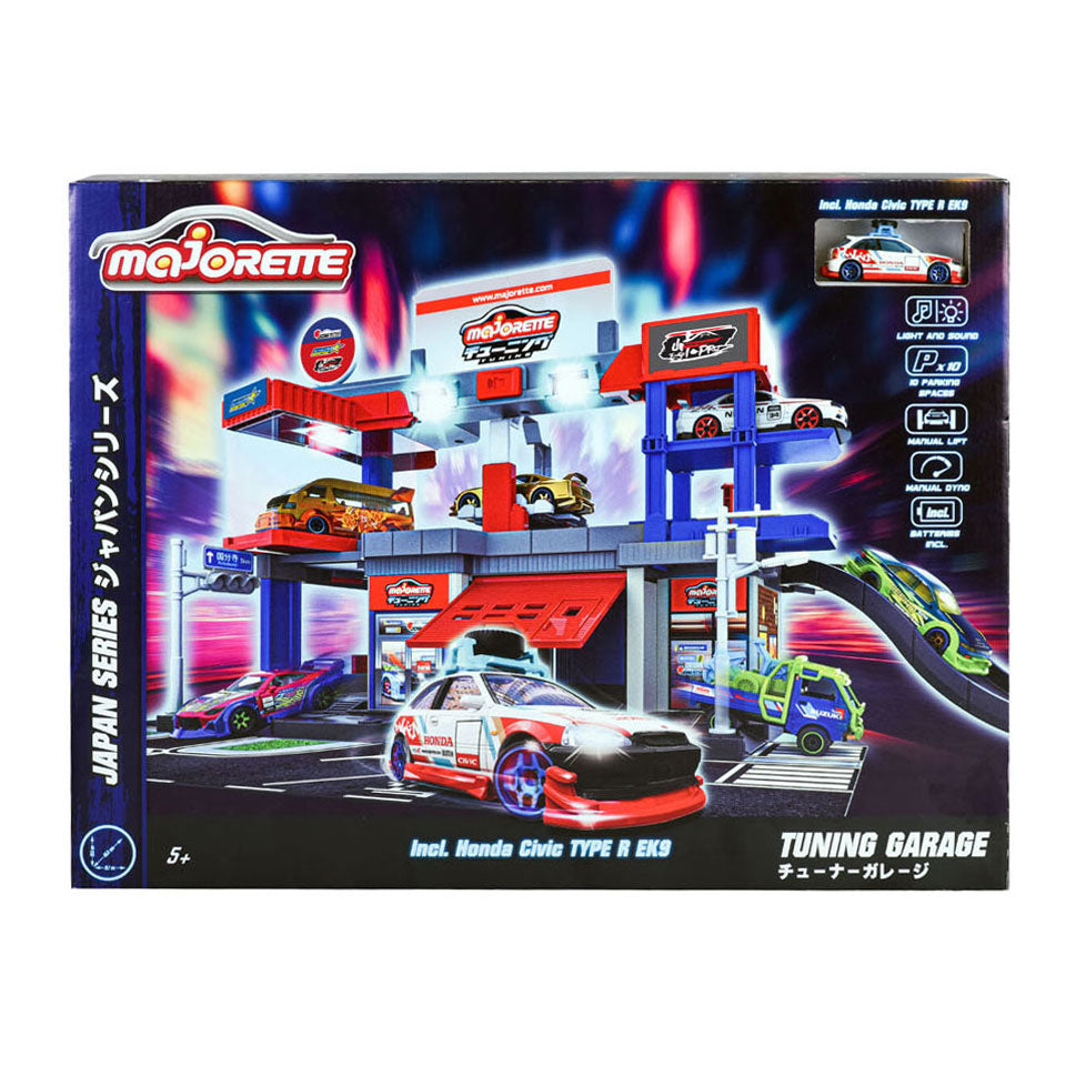 Tuning-Garage-Spielset der Majorette Japan-Serie
