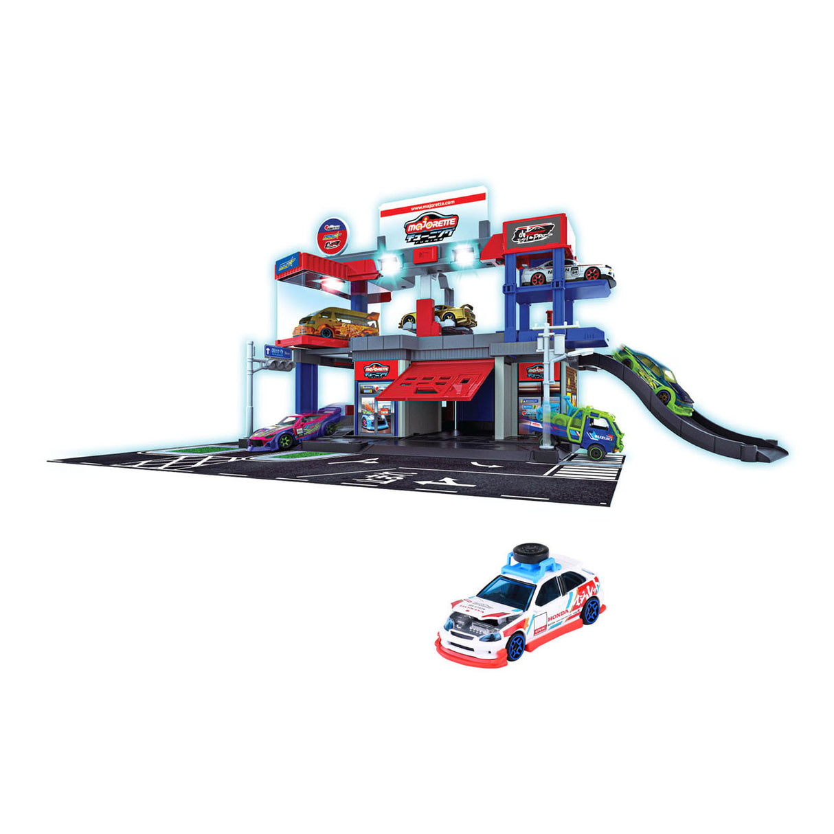 Majorette Japan Series Tuning Garage Play set