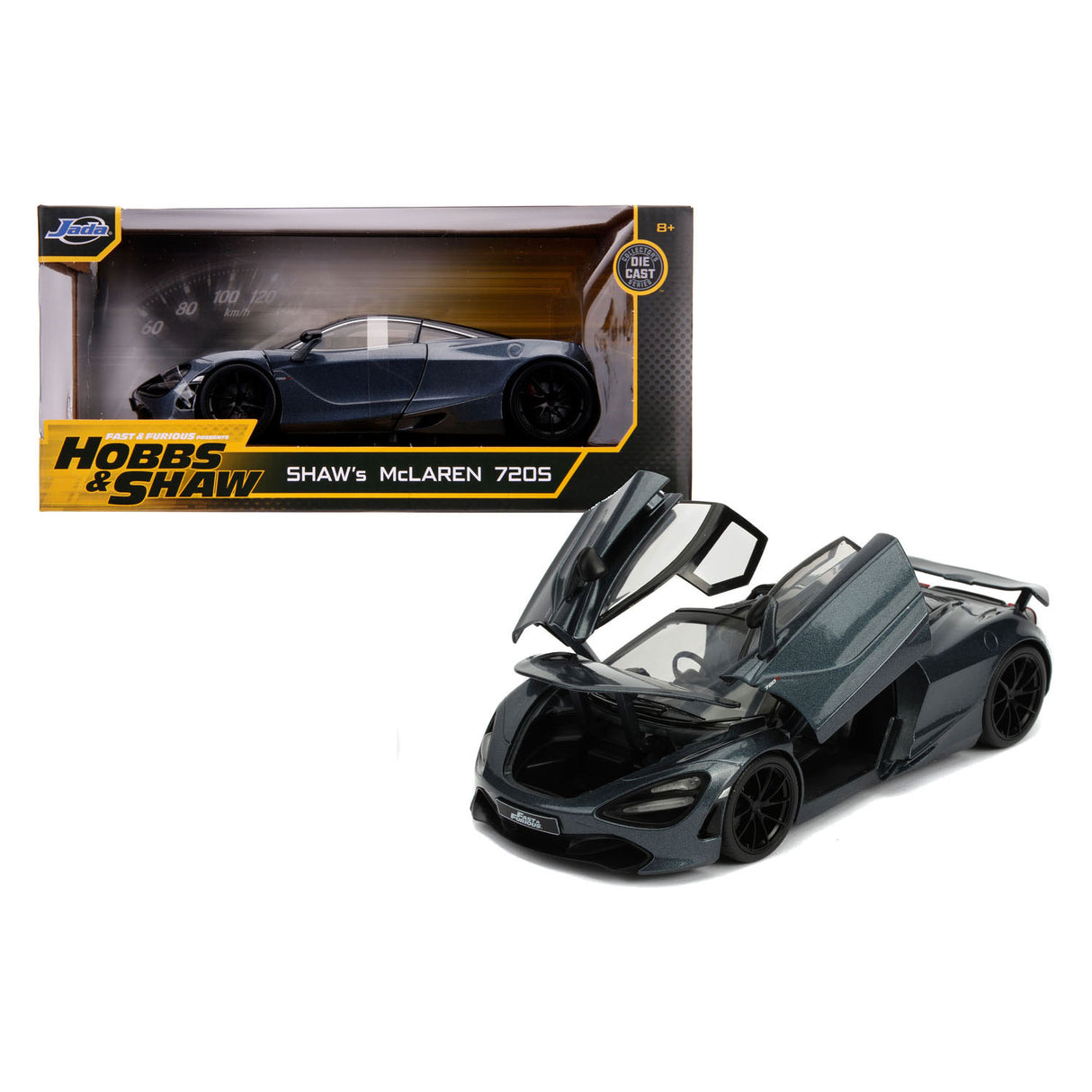 Jada Toys Jada Die Cast Fast and Furious Shaw's McLaren 720S 1:24