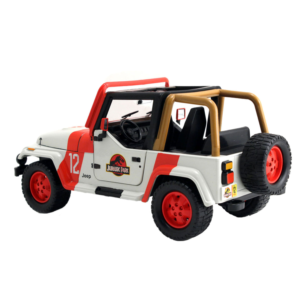 Jada Toys Jada Die obsazení Jurassic World 1992 Jeep Wrangler 1:24