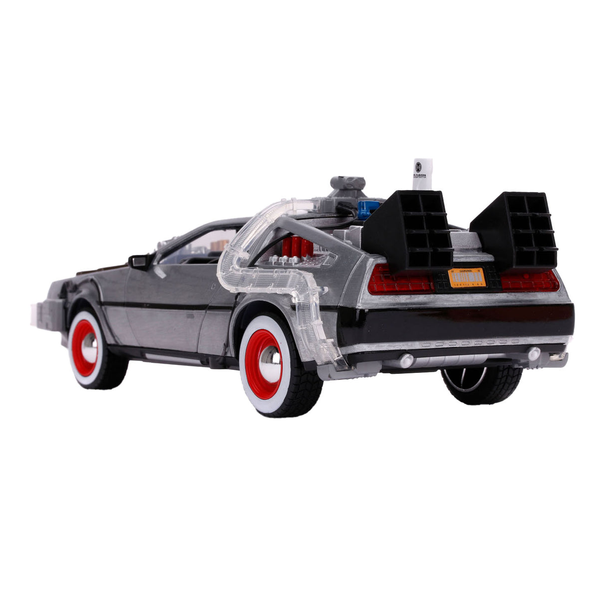 Jada toys jada die-cast time machine (back to the future 3) 1:24