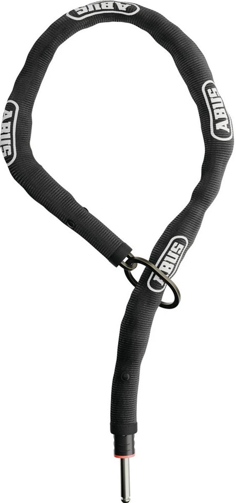 Abus Fahrradschloss Steckkette - Adapterkette Classic - - Schwarz - 85 cm - Geeignet für Elektrofahrräder - Cityfahrräder