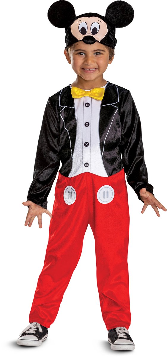 Disguise Disney Mickey klassisches Kinderkostüm xs (3-4 Jahre)