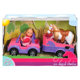 Evi love horse trailer