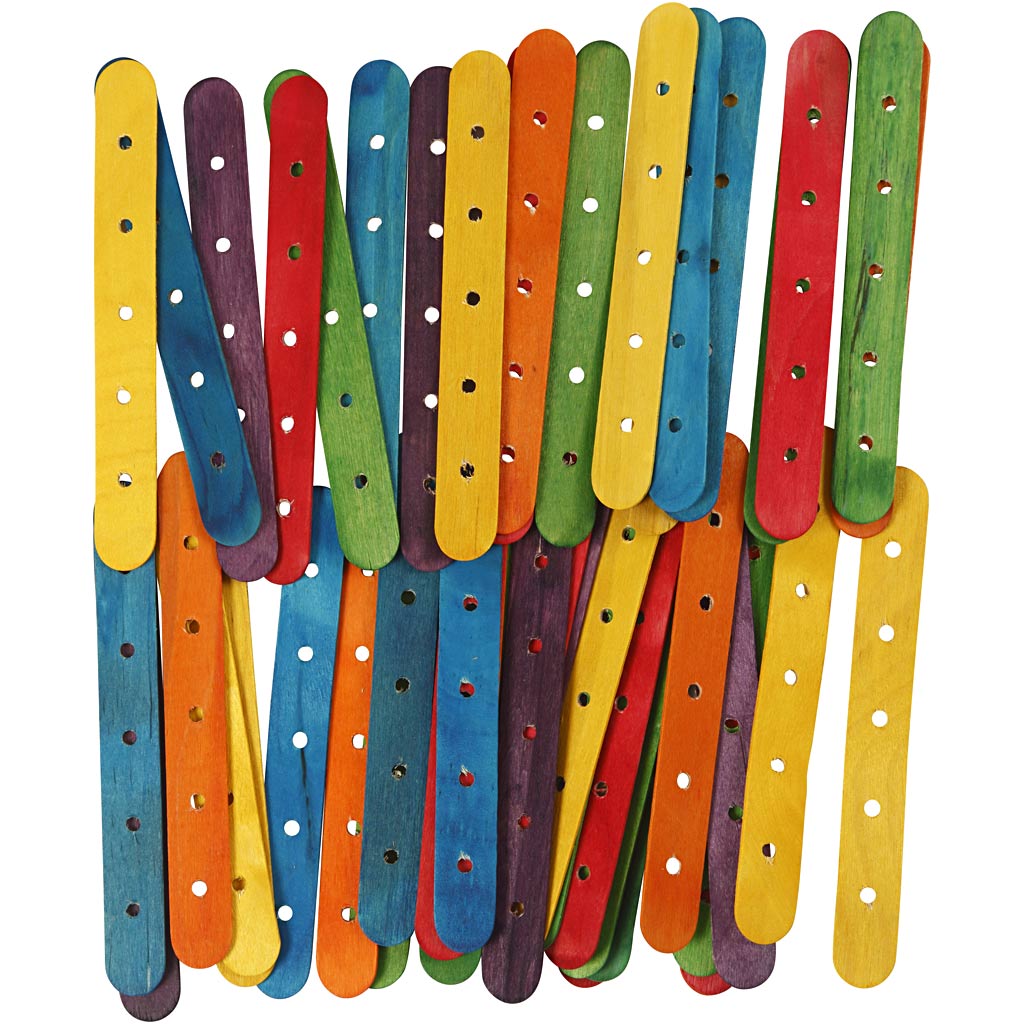 Creativ Company Holzkonstruktionsstangen Farbe, 500st.