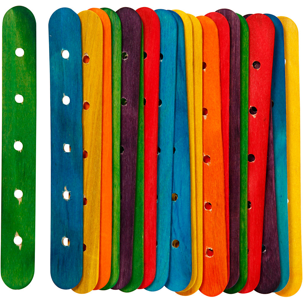 Creativ Company Baustäbchen, verschiedene Farben, 20 Stk.