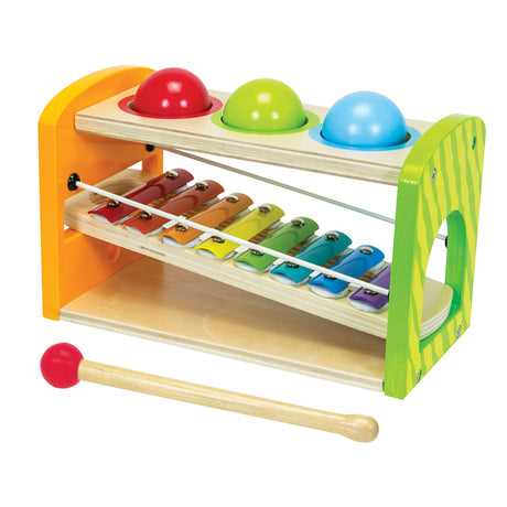 Eichhorn Hammerbank mit Xylophon, 5-teilig.