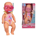 Neugeborenes Baby Badpop