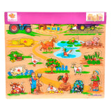 Eichhorn Holz Mega noppn Puzzle