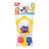 ABC-Badetiere mit Kescher, 4-tlg.