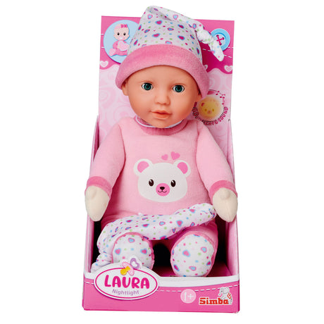 Simba Laura Nightlight Puppelchen Pop, 30cm