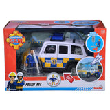 Simba Fireman Sam Police Auto 4x4 mit Figur