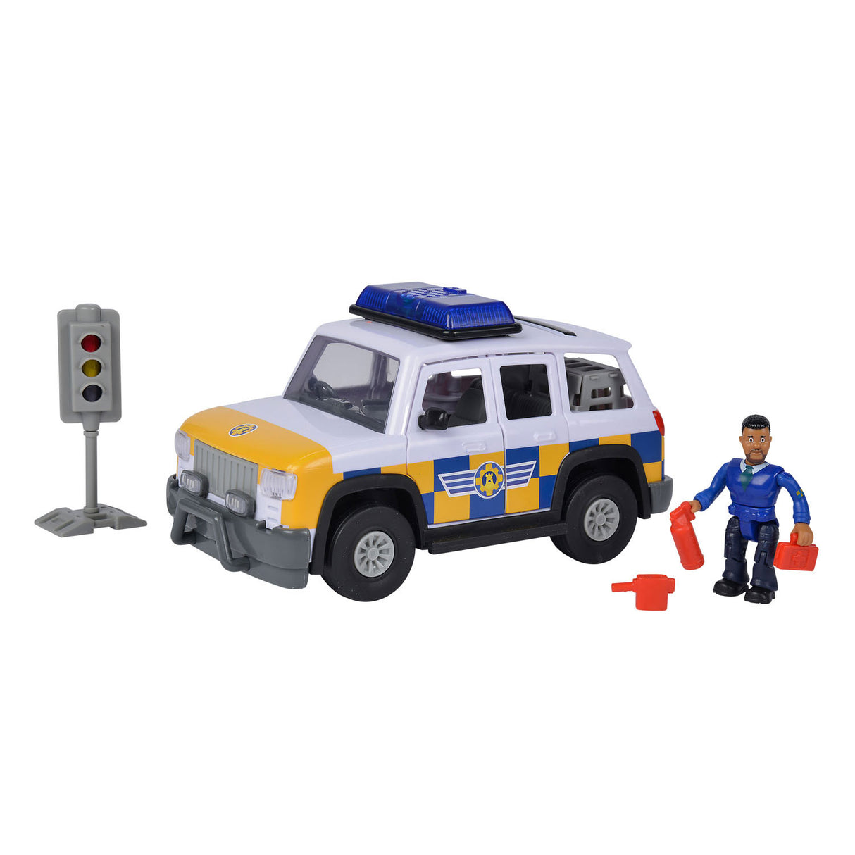 Simba politie auto 4x4 met figuur