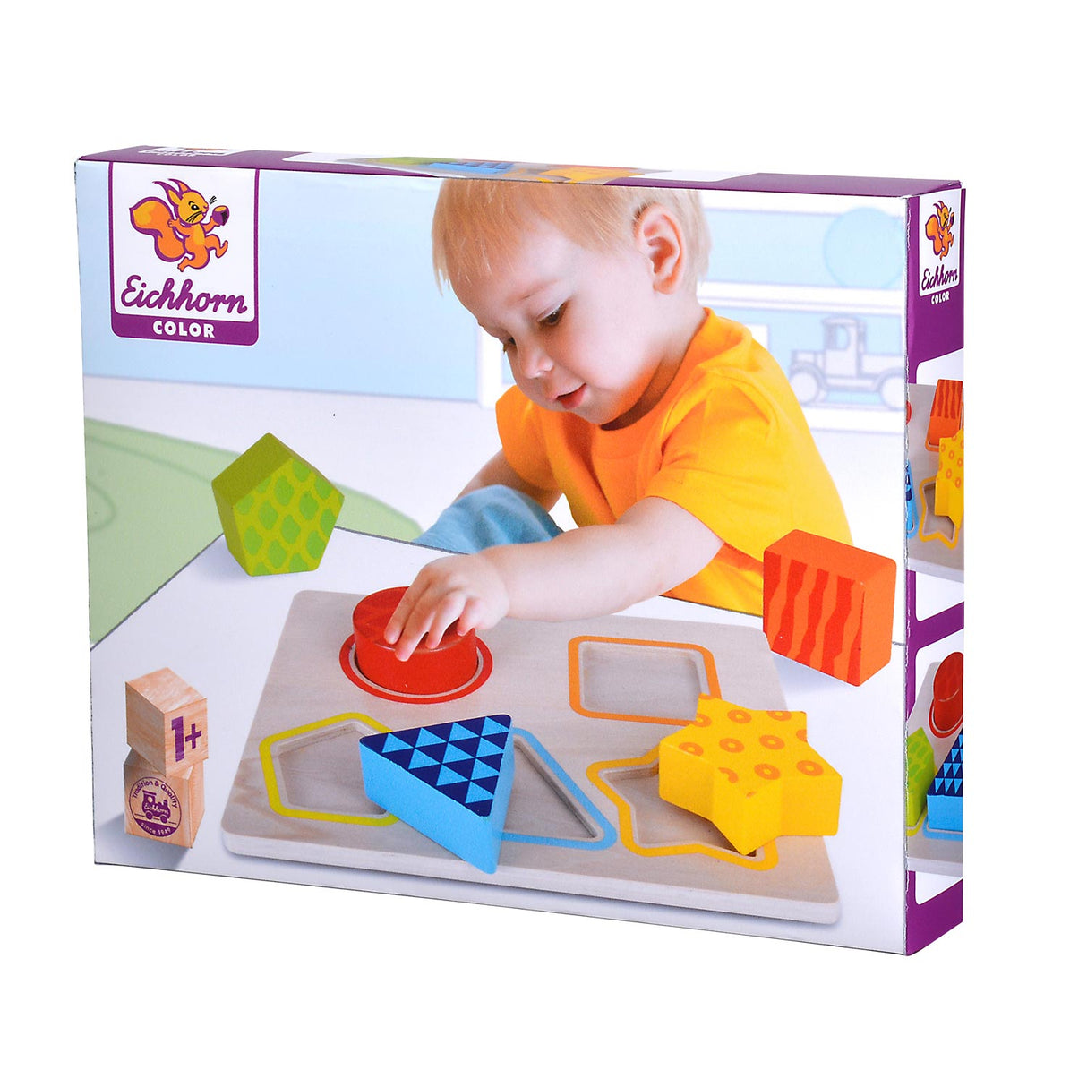 Eichhorn kolor houten format puzzle