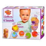 Eichhorn wooden music balls 6 pieces