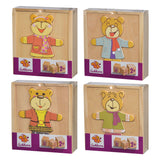 Eichhorn wooden puzzle orso 20 pezzi