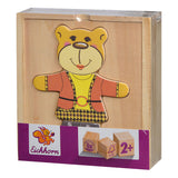 Eichhorn Holzpuzzle Bär, 20-tlg.