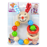 Eichhorn Baby Beißring aus Holz Hase